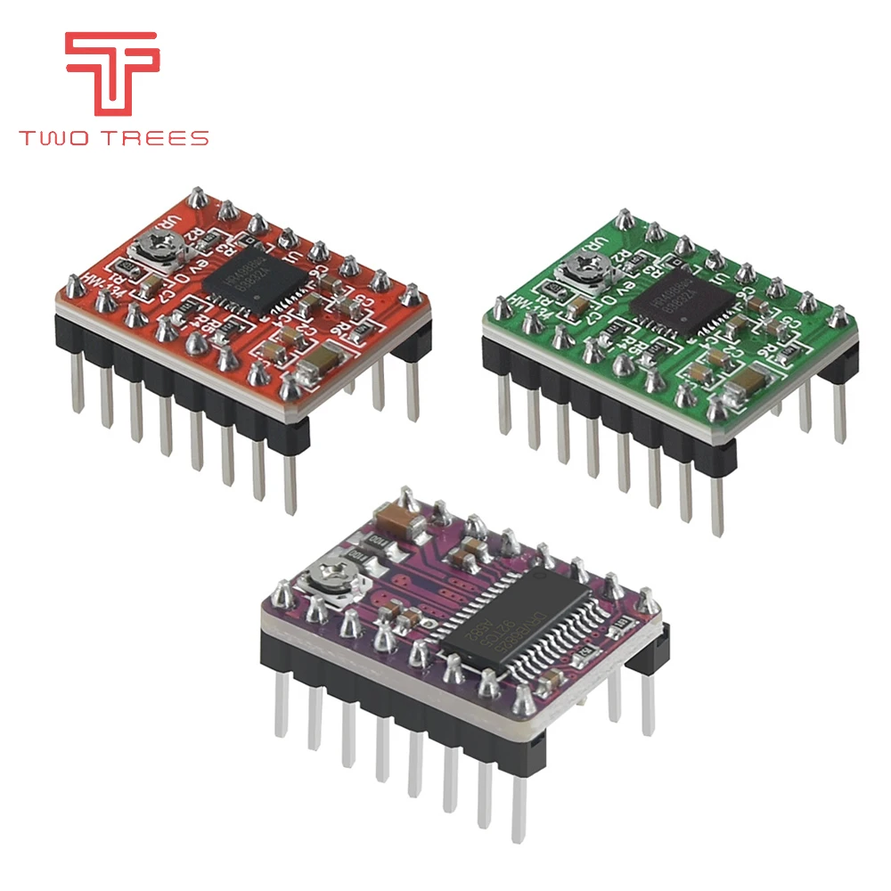 3D принтеры StepStick DRV8825 Драйвер шагового двигателя Перевозчик Reprap 4 слойные PCB
