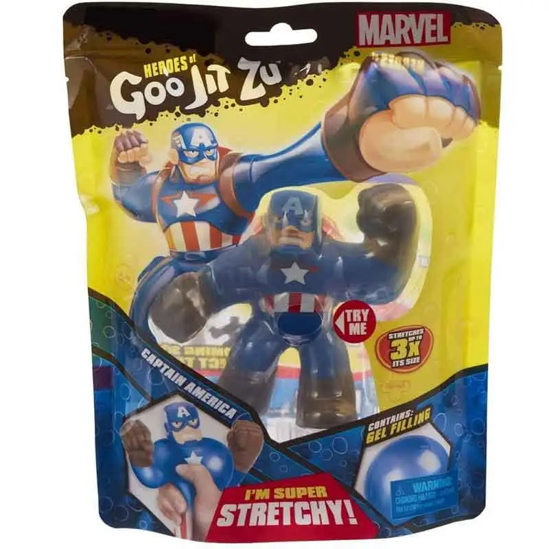 Герои Goo Jit Zu Marvel Капитан Америка
