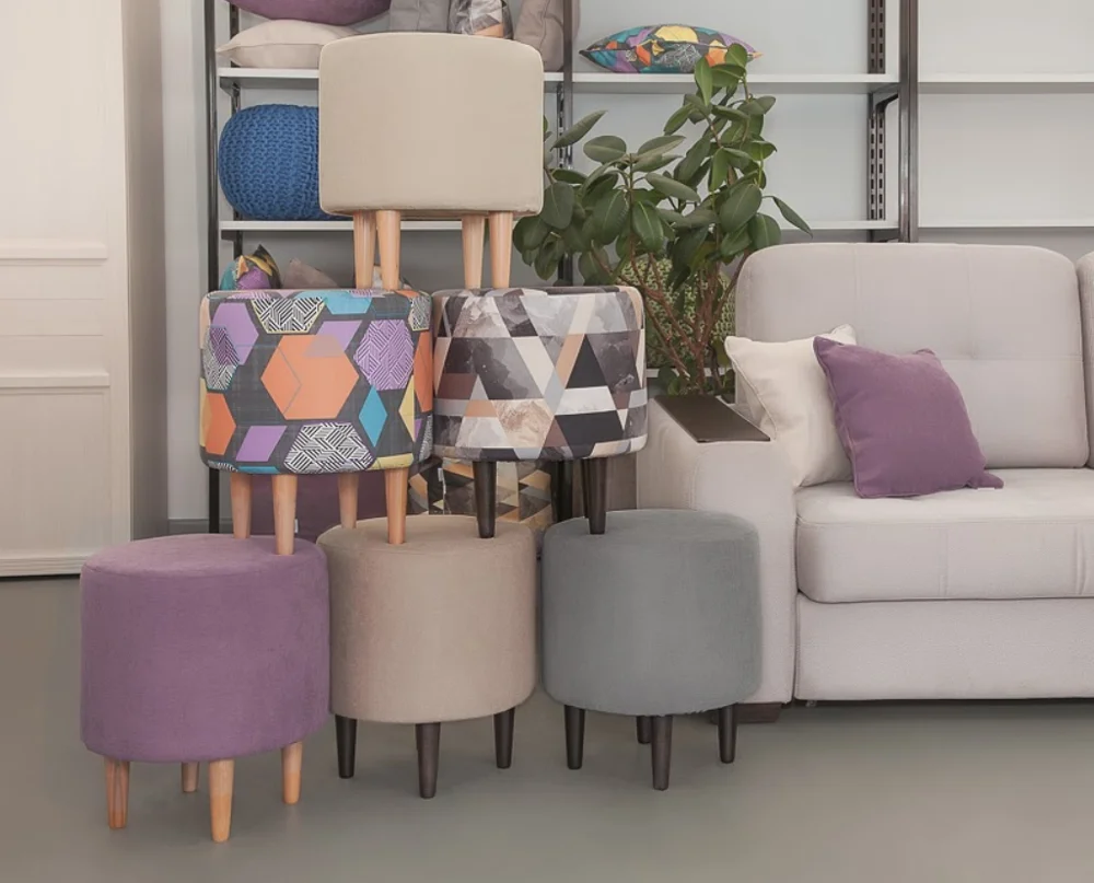 Пуф банкетка Киото Delicatex цвет светло бежевый|Кресла-пуфы| |