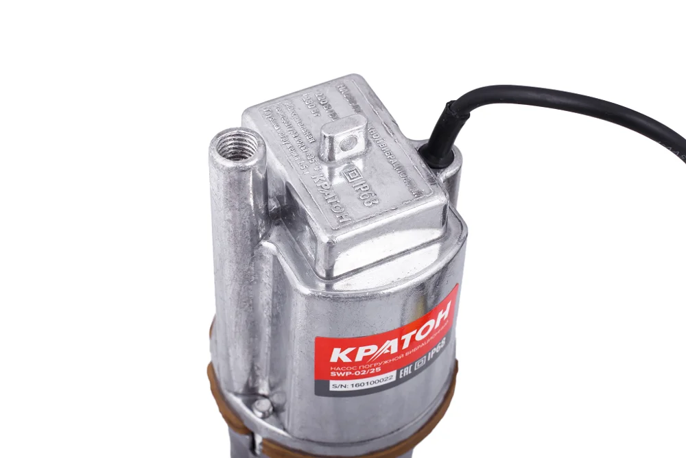 Насос погружной вибрационный Кратон SWP-02/25 | Обустройство дома