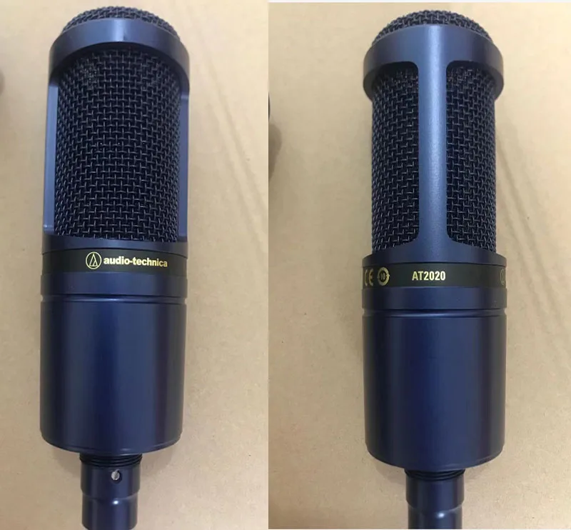 Профессиональный конденсаторный микрофон Audio Technica AT2020 | Электроника