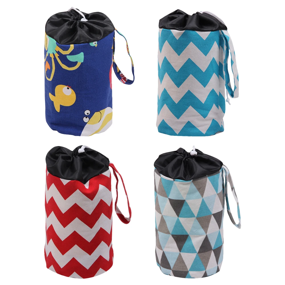 

Creative Large Capacity Storage Bag Home Toys Sundries Storage Bucket Drawstring Bag for Living Room Bedroom Wardrobe