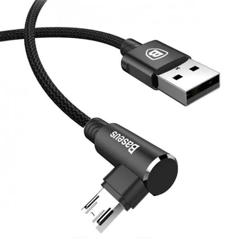 Кабель для зарядки Baseus MVP Elbow Type Cable USB For Micro 2A 1M Black Blue Red | Мобильные телефоны и