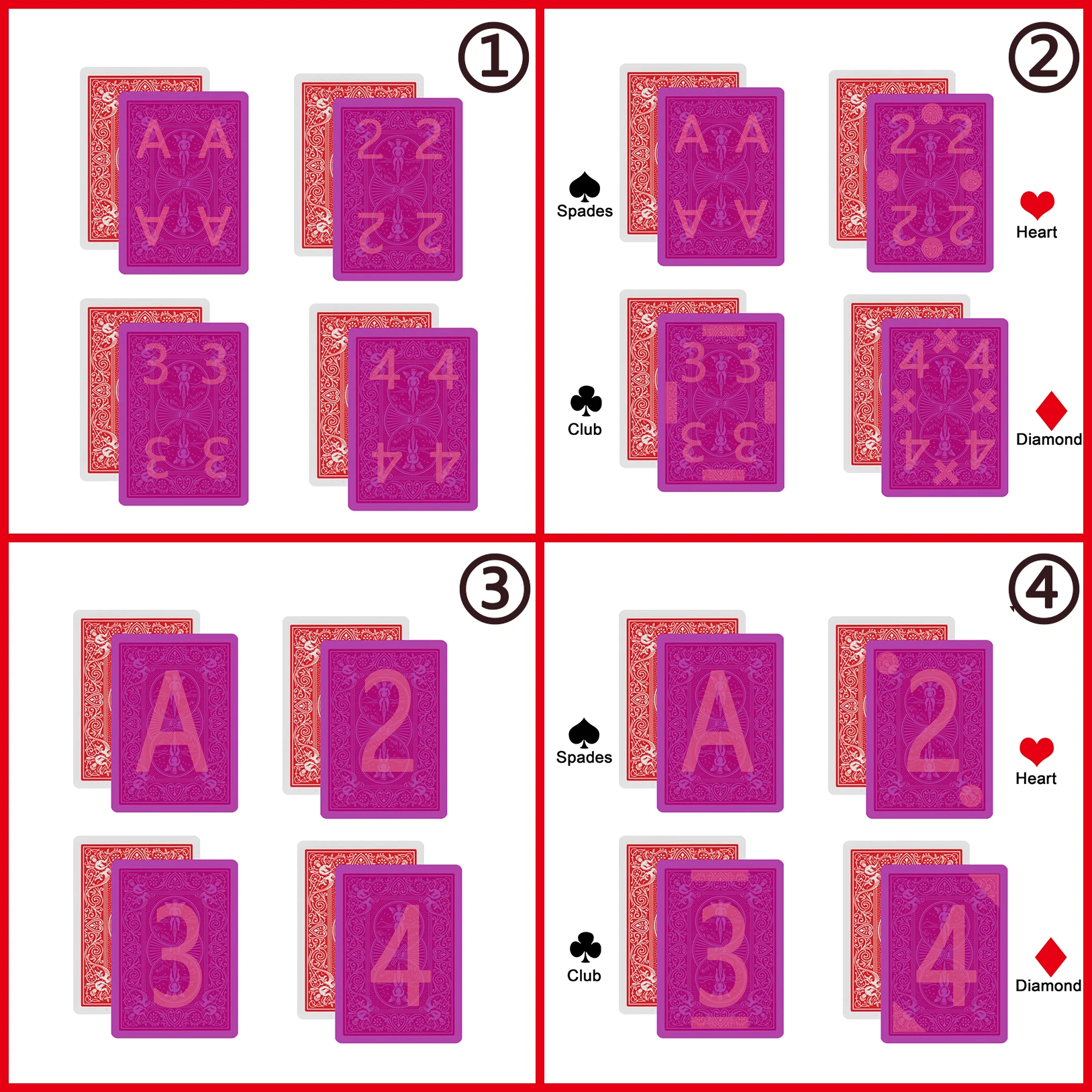Считыватель игральных карт с маркировкой устройство для волшебных фокусов