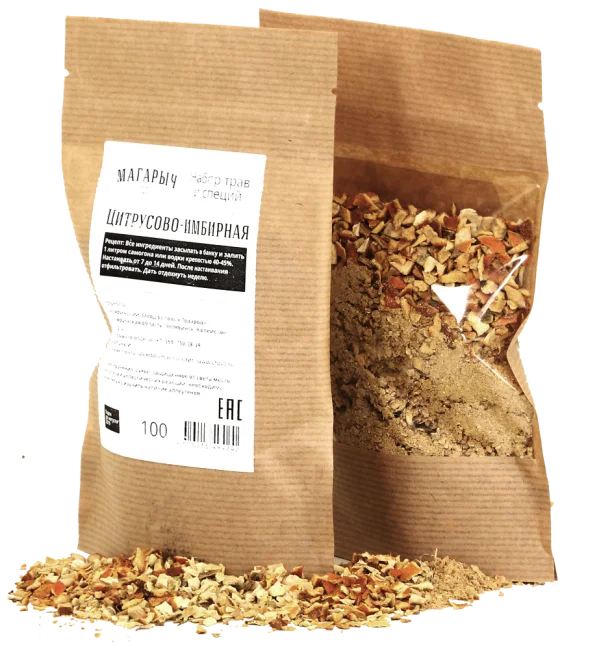 Травы и специи магарыч Цитрусово-имбирная настойка цитрус имбирь самогон