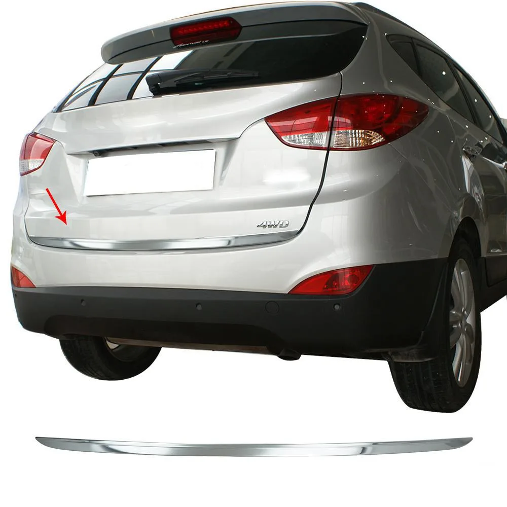 

Хромированная нижняя отделка багажа Hyundai ix35 из нержавеющей стали (2010-2015)