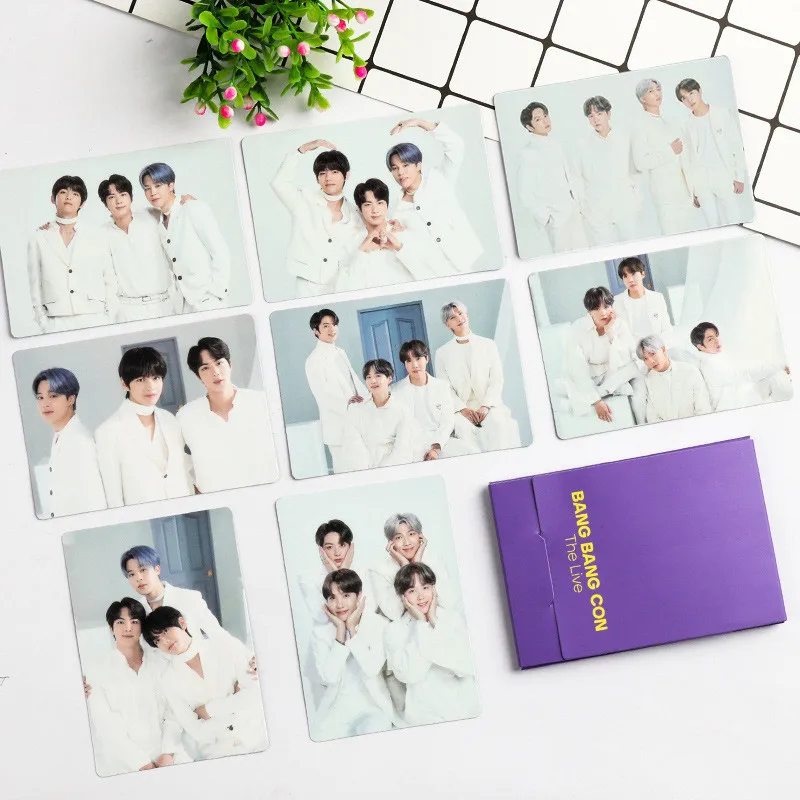 

KPOP Bangtan Boys BANGBANGCON The Live LOMO Cards Postcards High Quality Cards JIMIN JIN SUGA J-HOPE Fans Collection
