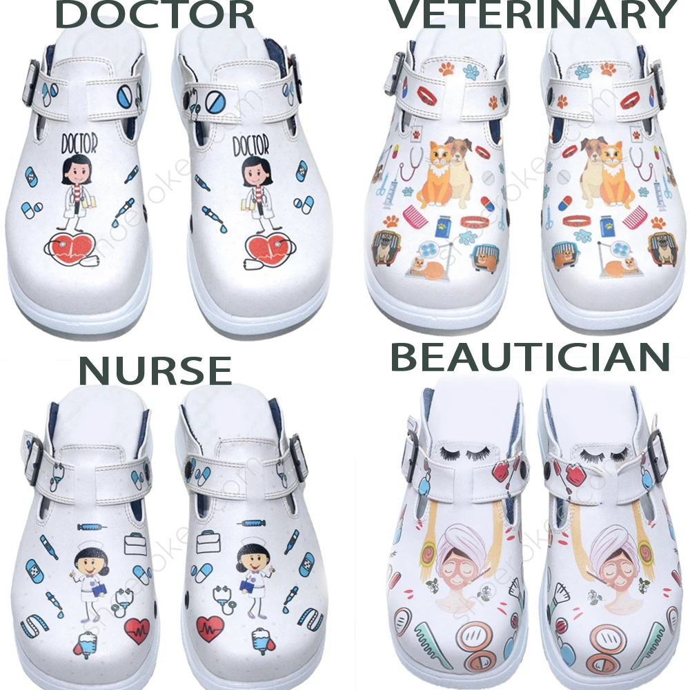 2021 ортопедические Тапочки Sabo уютная основа докторская медсестра Акула больница