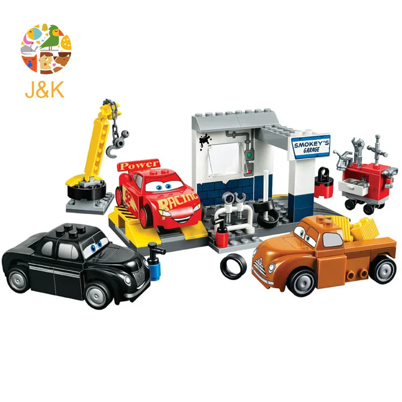 10743 автомобилей юниоров Smokey's Garage рисунок 126 шт модель строительные блоки