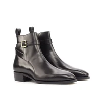 solid chelsea winter black mens boots shoes work boots add velvet fashion designer shoes men genuine leather