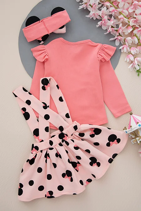 

Baby Girl Skirt Suit Polka Dot Skirt Toddler Baby Girl Kids Girl Outfit Clothing Sets Cute Casual Outfits