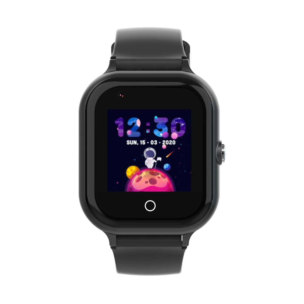 Фото Умные часы Wonlex Smart Baby Watch KT24 4G (LTE) с видеозвонком черный | Электроника