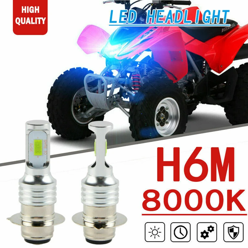 

Светодиодная лампа для фар Honda Sportrax TRX400EX 1999-2008, 2x70 Вт, лм, H6M