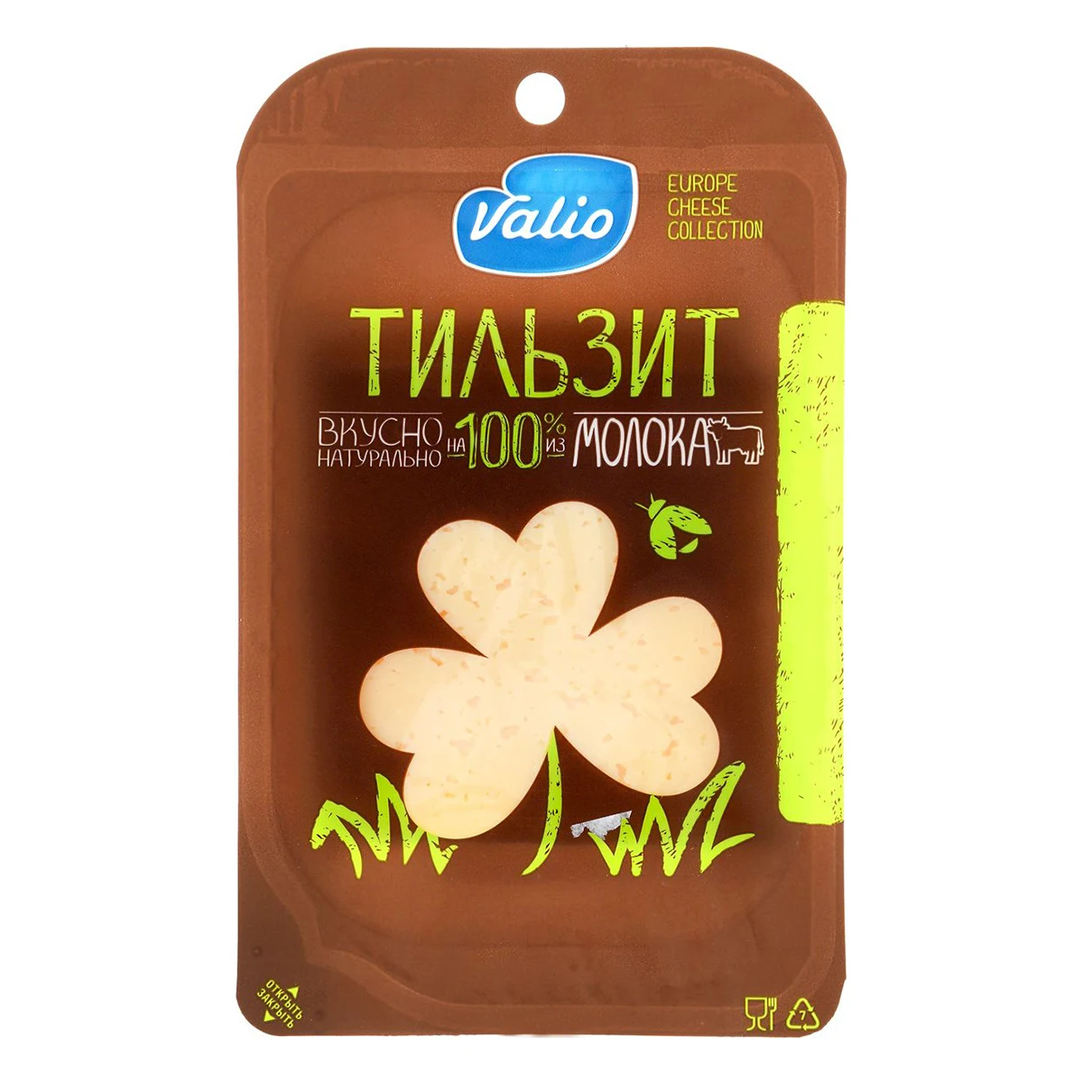 Сыр Valio тильзит нарезка 45% 140 г |