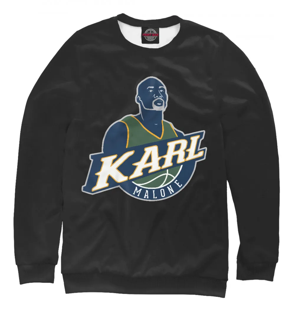 Женский свитшот Karl Malone|Женские толстовки и свитшоты| |