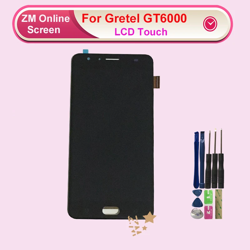 Для Gretel GT6000 ЖК дисплей с сенсорным экраном новый оригинальный протестированный