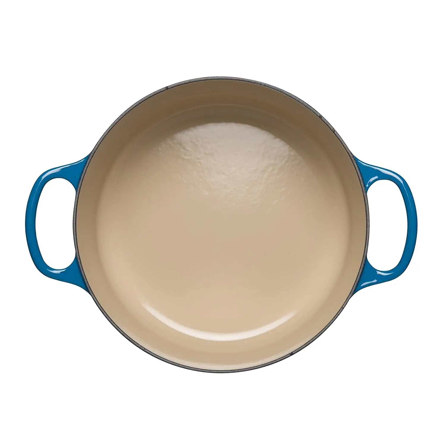 Le Creuset Evolution кастрюля круглая см 24 литая синяя Марсель | Дом и сад