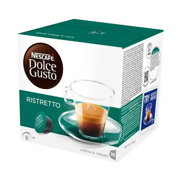 Coffee Capsules Nescafé Dolce Gusto 41640 Espresso Ristretto(16 uds