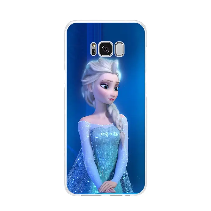 Милый мягкий силиконовый чехол для телефона с принцессой Эльзой и Анной Frozen 2 Samsung
