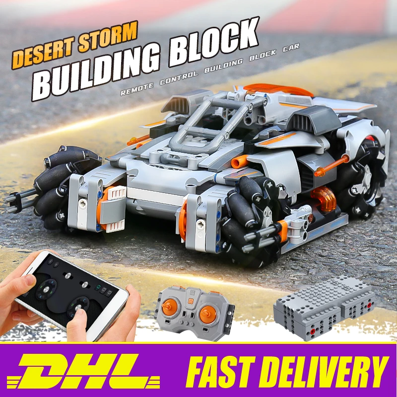 

MOULD KING 15052 The APP RC Motorized Desert Storm Model Assembly High-Tech Car Toys Building Blocks Bricks Kids Birthday Gifts