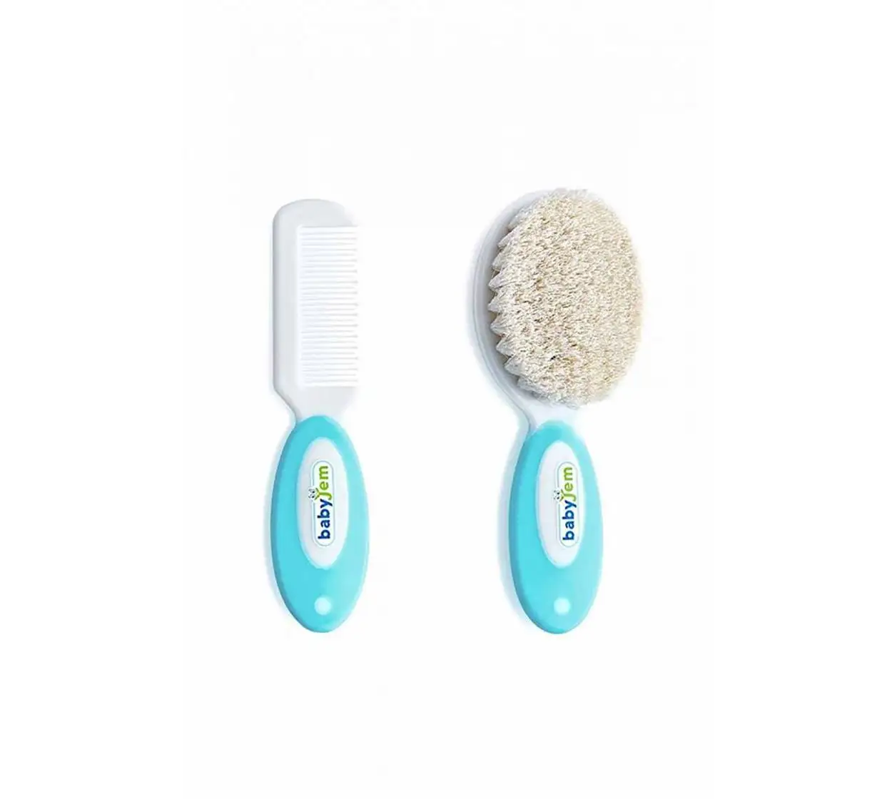 

Brush Comb Set Natural Bristle Pink / Blue