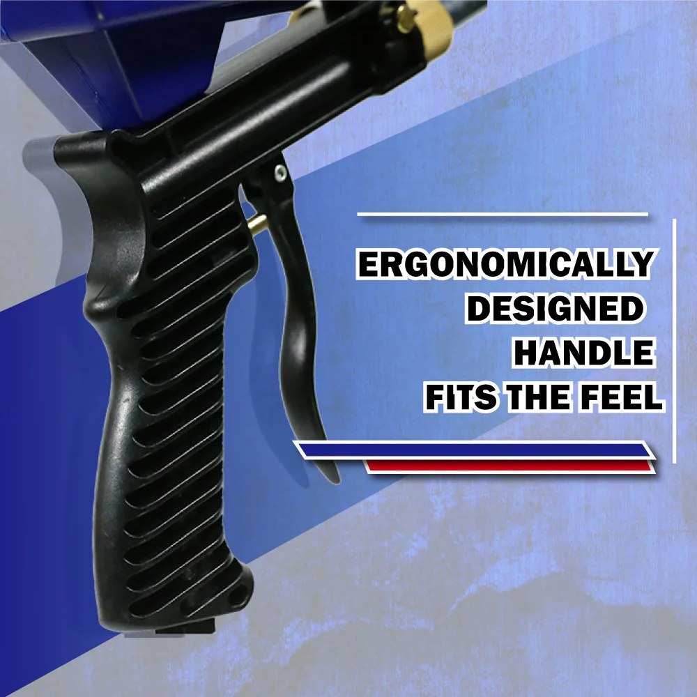 Портативный Пескоструйный Аппарат LEMATEC ручной для удаления ржавой краски и т.