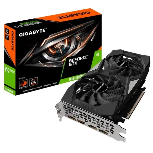 Видеокарта Gigabyte Nvidia 1660 Super 6 GB GDDR5 ATX|Видеокарты| |
