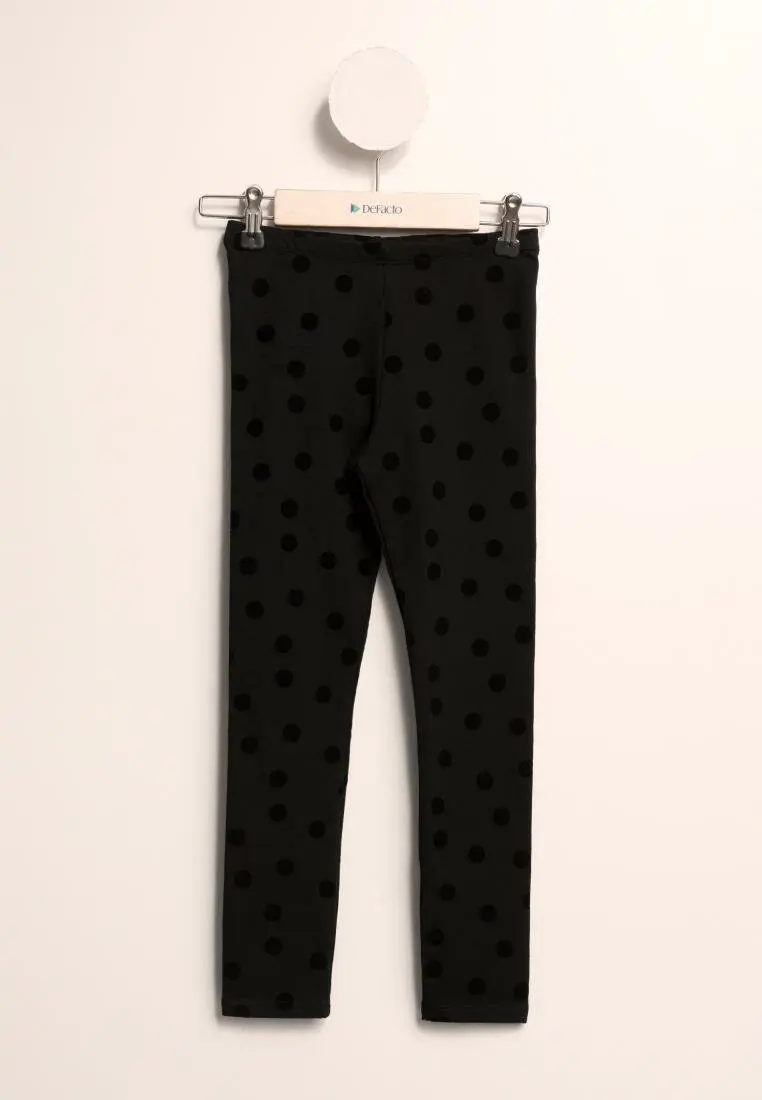 DeFacto/повседневные леггинсы для девочек модные детские удобные штаны с милым
