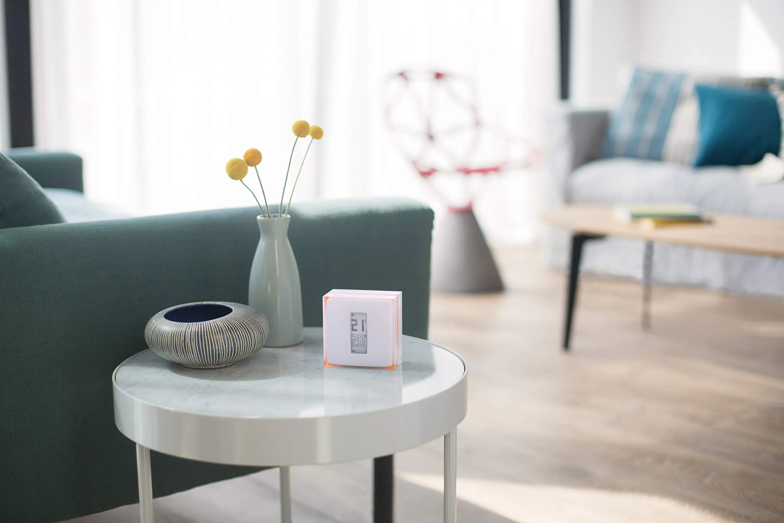 Умный термостат Netatmo совместимый с iOS Wi-Fi энергосберегающий Домашний набор деталь