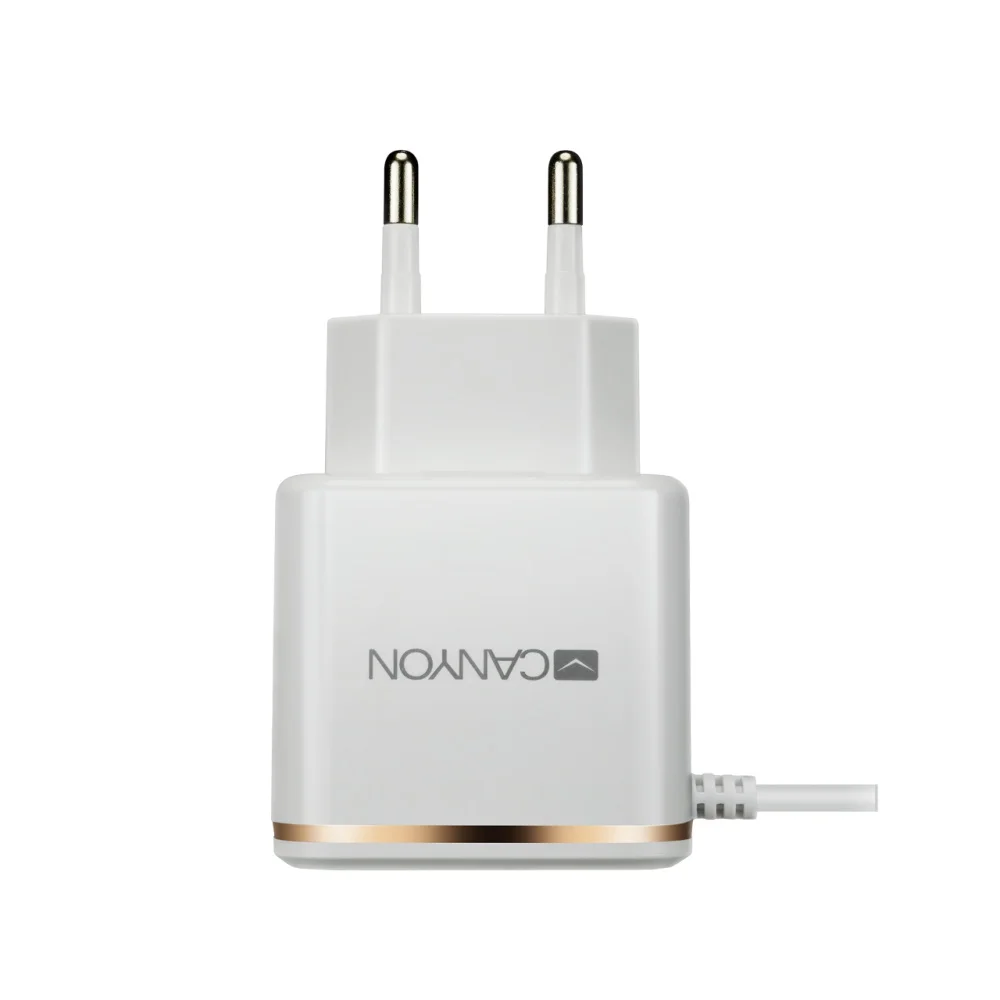 Сетевой адаптер с одним USB портом Canyon CNE CHA043WR|Адаптеры AC/DC| |