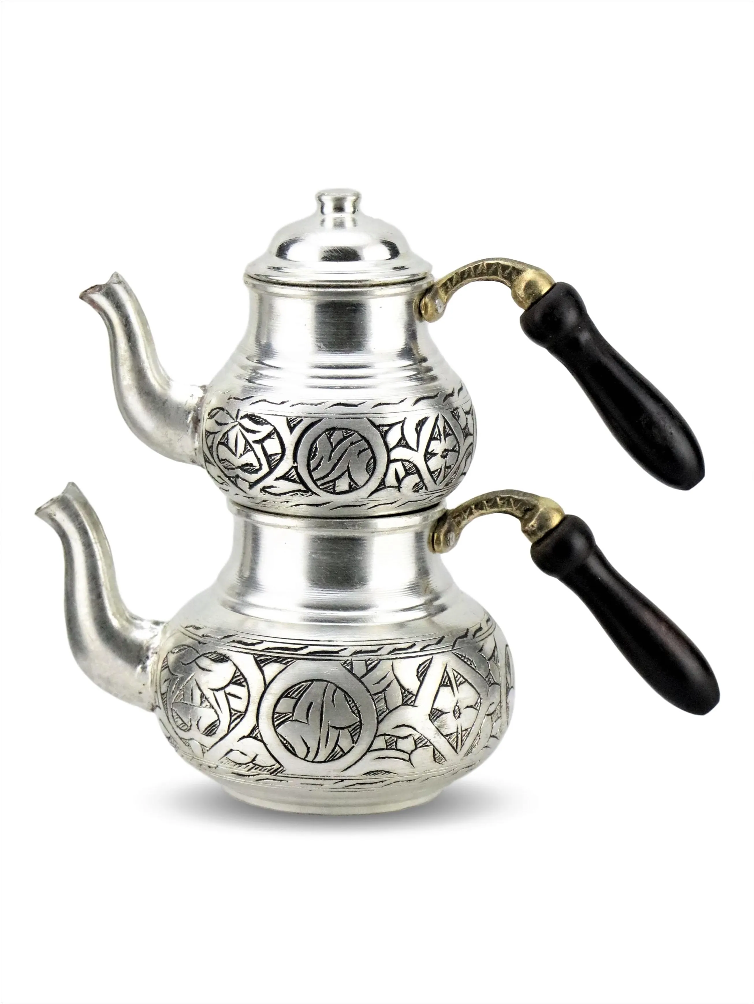 

Morya Copper Tea Pots Set 1teapot Warmer Coffee Teaware Kettle Infuser Vintage Kitchen Decor Handmade 1.4L
