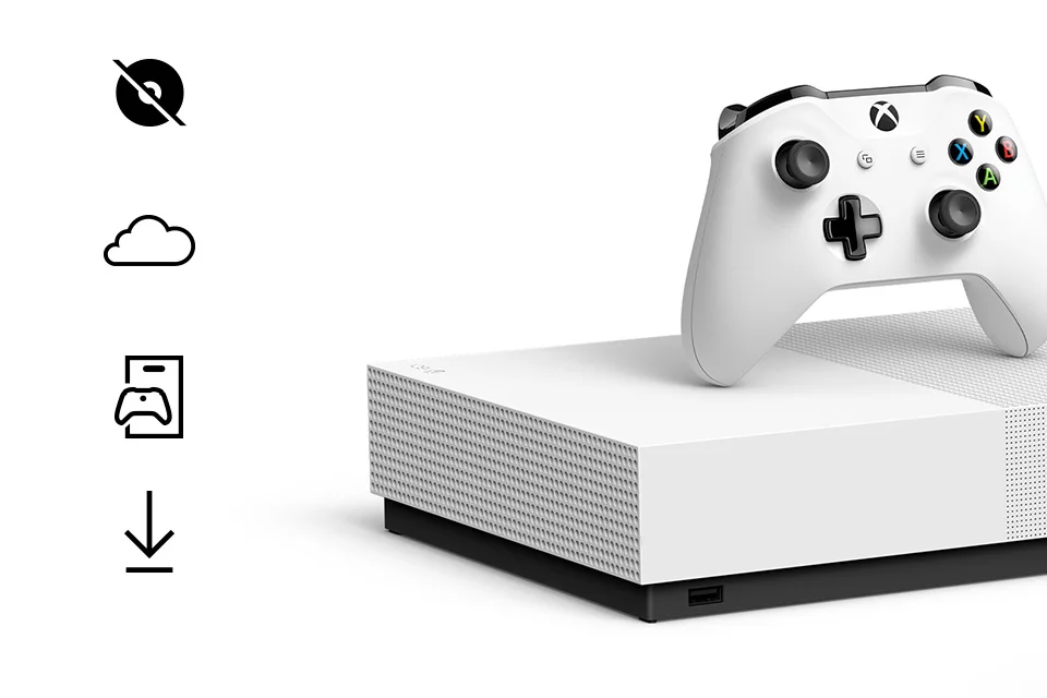 Игровая консоль Xbox One S All-Digital Edition 1TB SOT, Minecraft, Fortnite