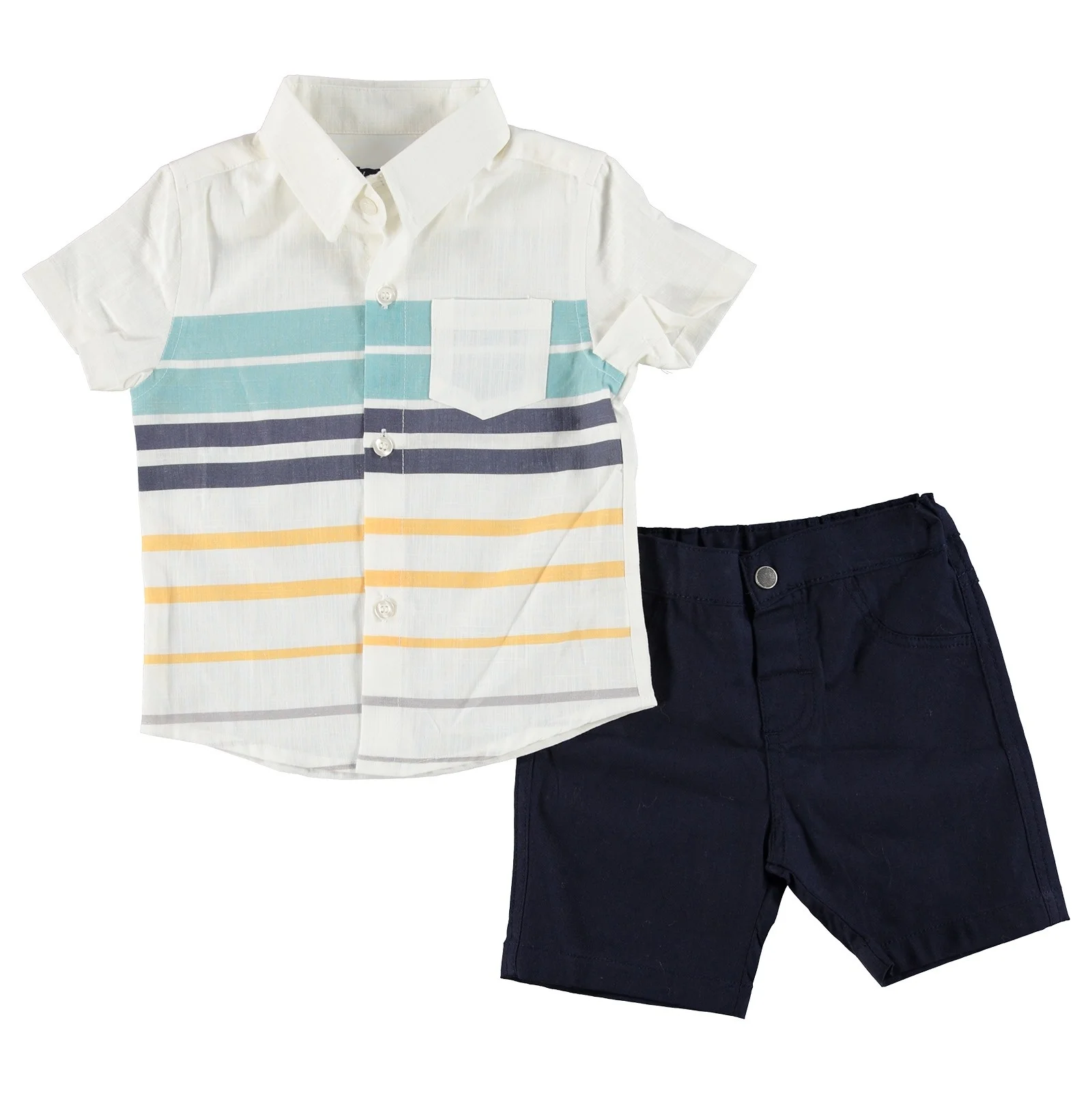 Комплект из 2 предметов: рубашка и шорты ebek Verscon для маленьких мальчиков| |