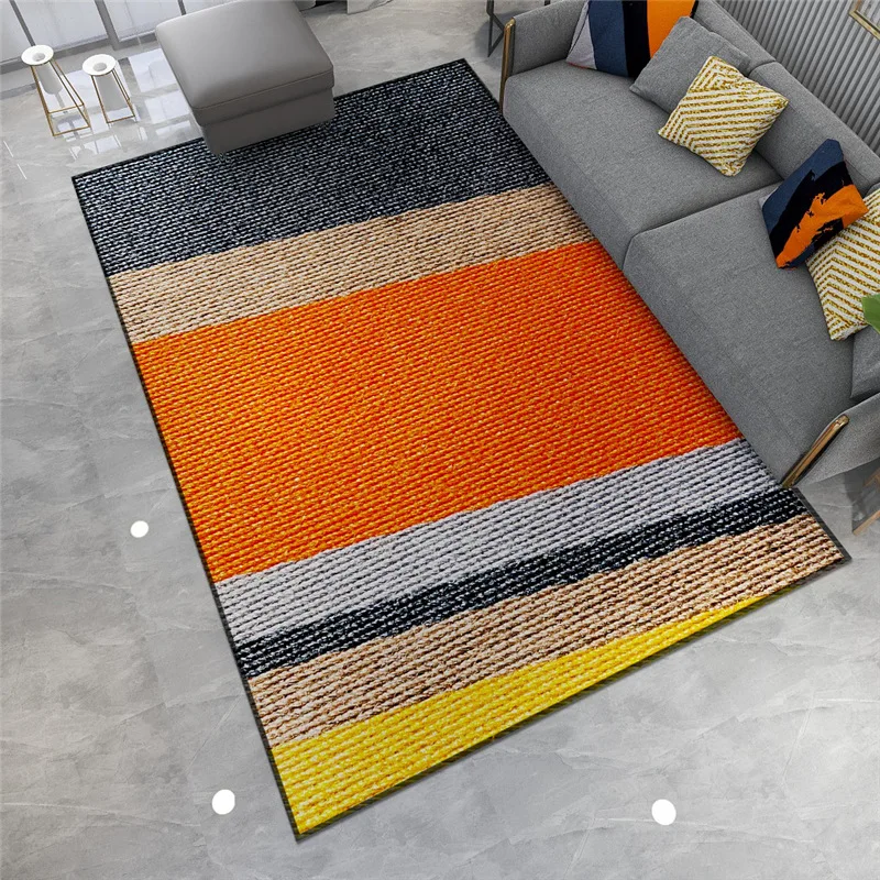 

Nordic Carpets Geometry Printed Carpet for Living Room Mat Non-Slip Bedroom Area Rugs Morocco Modern Ethnic tapis 100x160cm