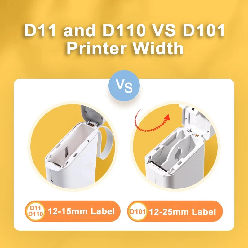 niimbot d11 plus d101 thermal projector inkless portable pocket label maker mobile phone home office use mini printing machine free global shipping