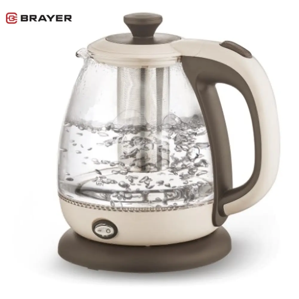 Чайник электрический BRAYER BR1046 (объем 1 л корпус из высокопрочного термостойкого