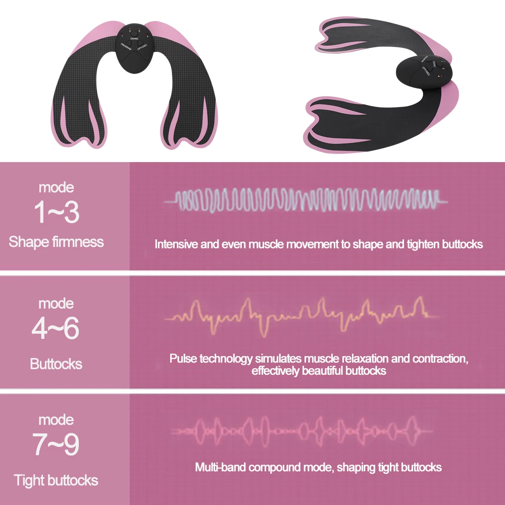 Новинка массажер для бедер стимулятор мышц АБС фитнес ягодицы уровень