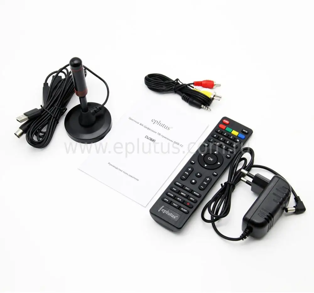 Eplutus EP-158T 15 4 дюймовый портативный телевизор DVB-T2 цифровой и аналоговый мини