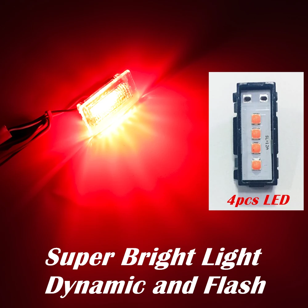 Красная светодиодная внутренняя сигнальная лампа безопасности предупреждения о динамическом мигании для боковой двери автомобиля Tesla Model S X.