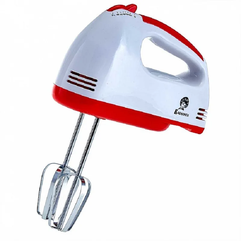 Пищевые миксеры 180 Вт ВАСИЛИСА МК2 Миксер для кухни белый с красным|Миксеры| |