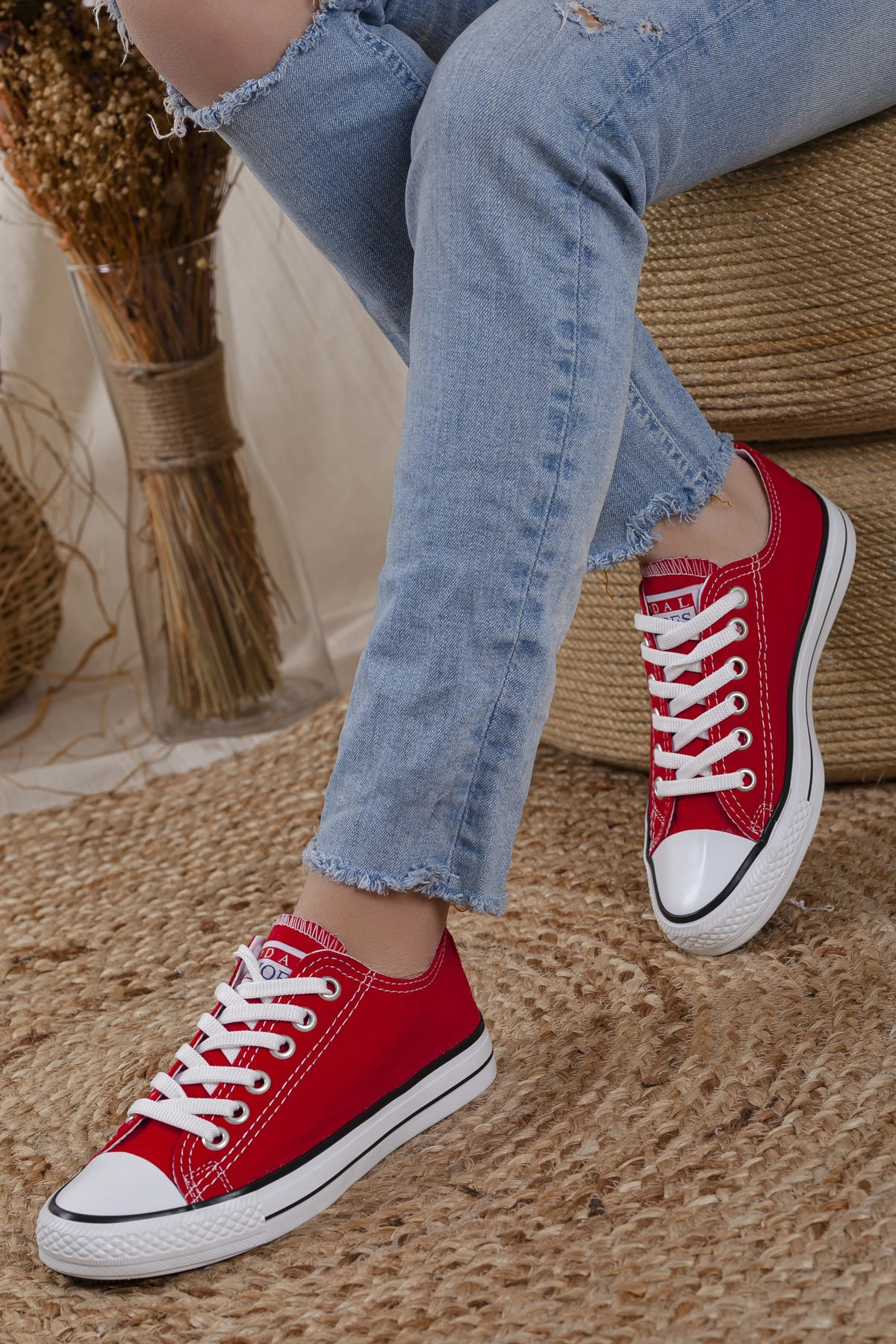 

Unisex Red Orthopedic Sneaker