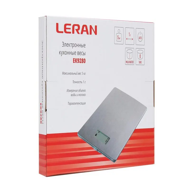Весы кухонные LERAN EK9280 (art.: 3920bc41f2be4) - 3920bc41f2be4