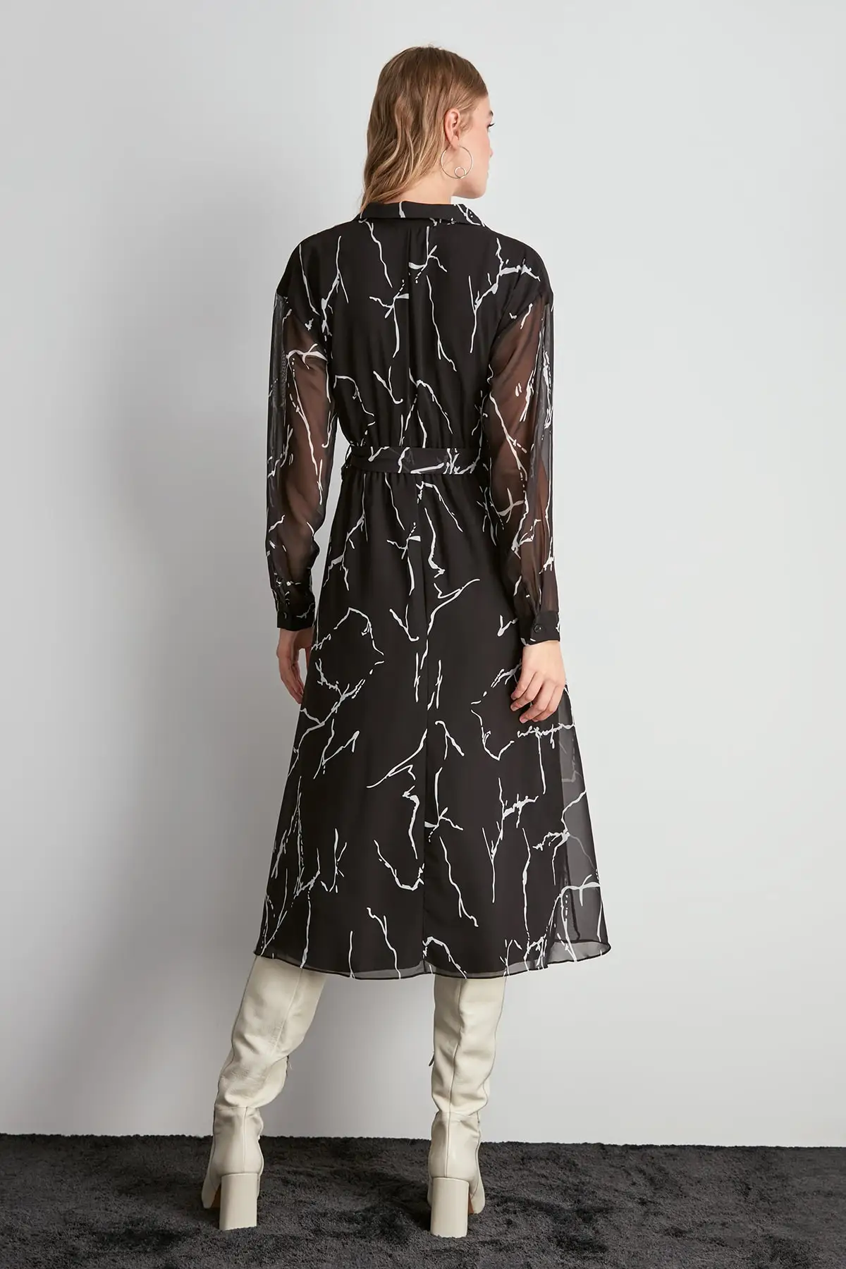 Trendyol платье с рисунком TWOAW20EL2140|Женские платья| |