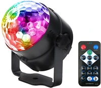 atotalof sound activated disco ball rbg disco lights 7 modes stage lighting for home room dance parties birthday led party light
