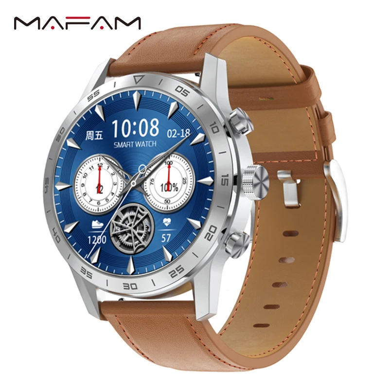 Мужские Смарт-часы MAFAM DT70 с беспроводным зарядным устройством и Полноразмерным