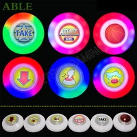 10pcs new crane machine 76mm rgb colorful push button arcade led buttons with 12v to doll machine arcade cabinet diy sticker