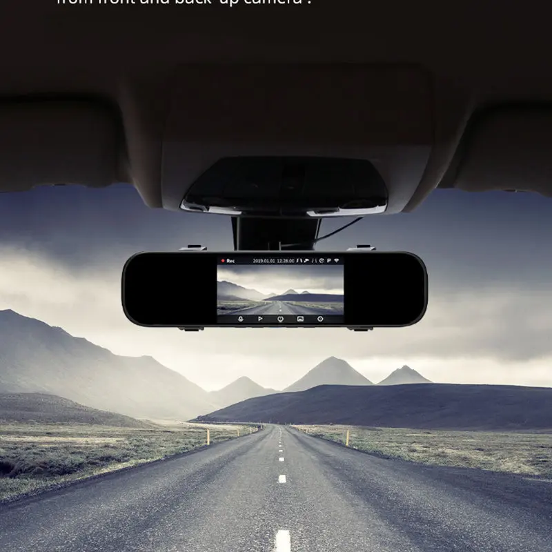 Видеорегистратор Xiaomi 70mai Rearview Mirror Dash Cam | Безопасность и защита