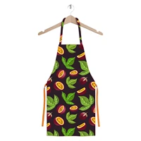 ays home fig pattern stain resistant fabric kitchen apron durable first class polyester honeycomb weaving live fun print