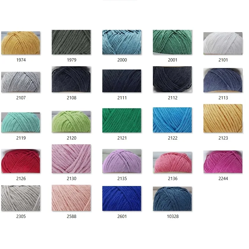 MadeM Diva хлопок натуральная пряжа 5x 100gr 200mt % 100 мягкое детское одеяло кардиган свитер