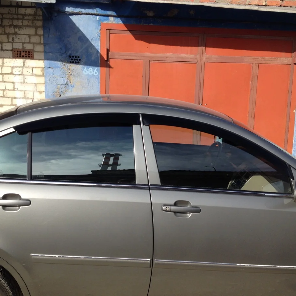 Visor for Chery fora vortex estina deflectors windows rainwear window Sun rain smoke wind | Awnings & Shelters